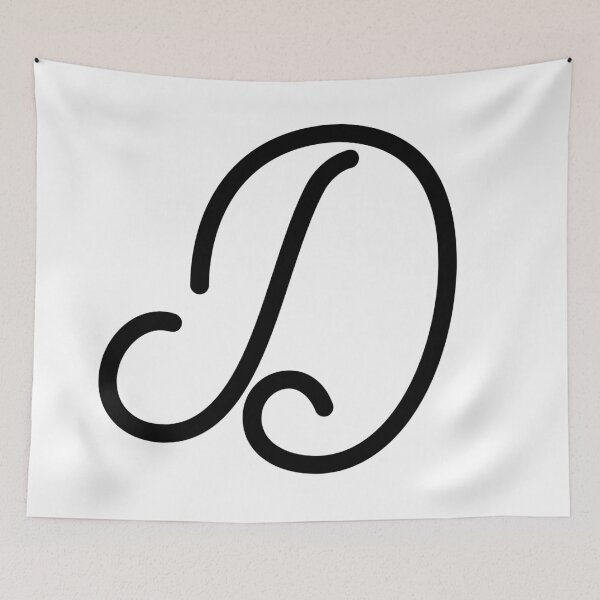 Item preview, Cursive D designed and sold by Jose234.