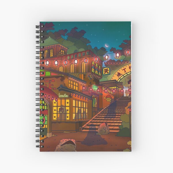 Village Of Ghosts Spiral Notebook