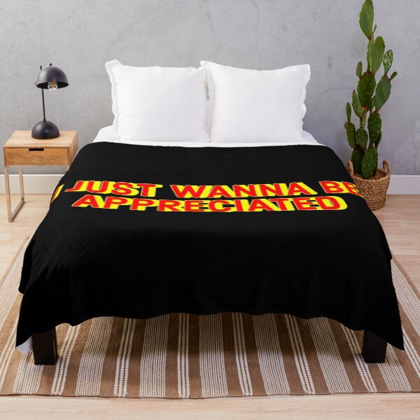 Item preview, I JUST WANNA BE APPRECIATED Red and yellow designed and sold by Erick Tezó.