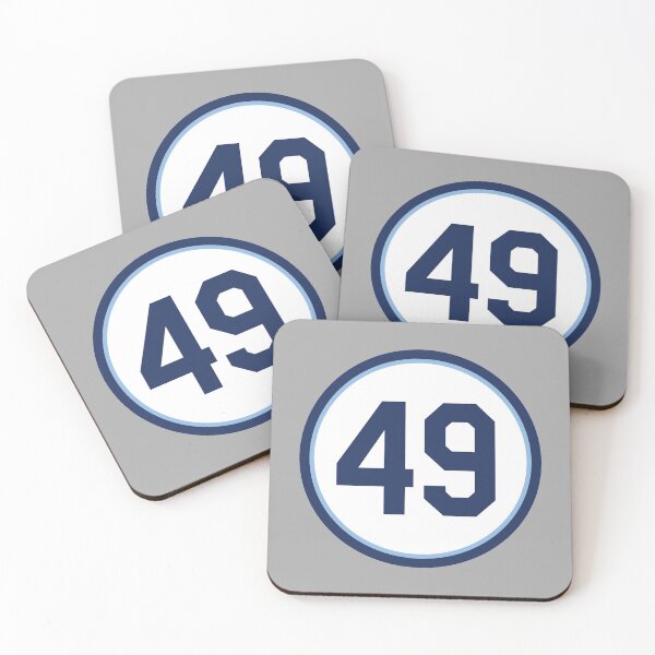 Item preview, Brendan McKay #49 Jersey Number designed and sold by StickBall.