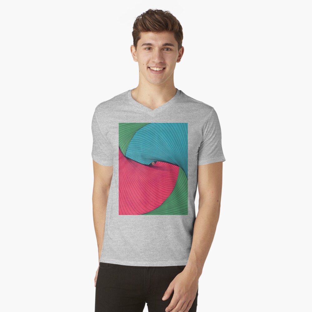 Item preview, V-Neck T-Shirt designed and sold by DAVIDLIBERTY.
