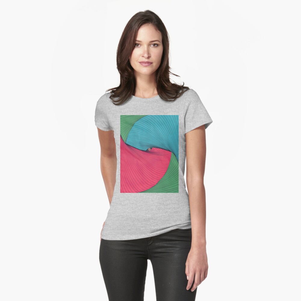 Item preview, Fitted T-Shirt designed and sold by DAVIDLIBERTY.