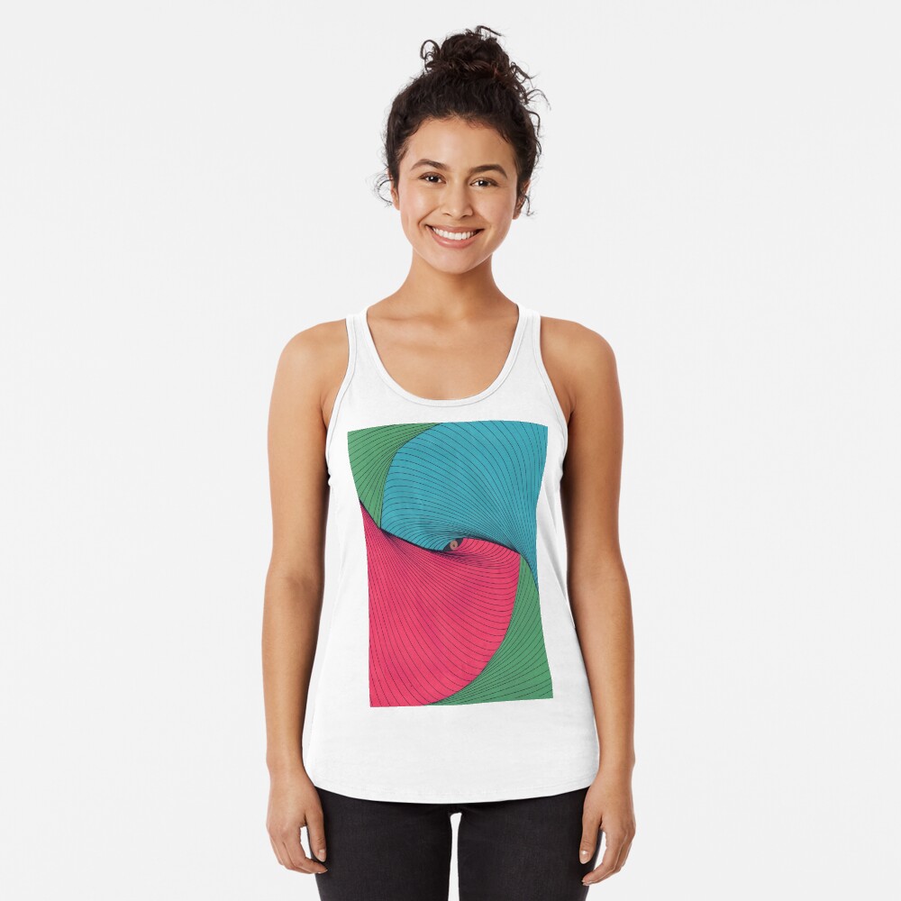 Item preview, Racerback Tank Top designed and sold by DAVIDLIBERTY.