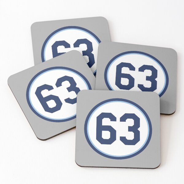 Item preview, Diego Castillo #63 Jersey Number designed and sold by StickBall.