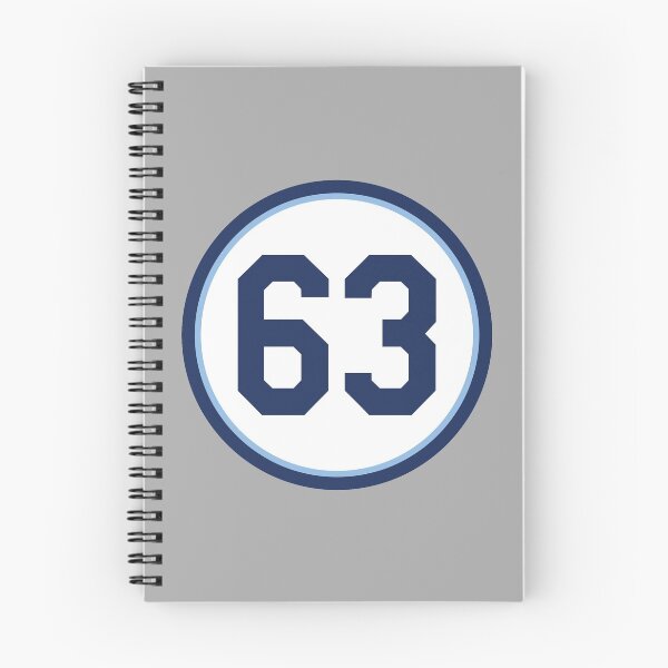 Item preview, Diego Castillo #63 Jersey Number designed and sold by StickBall.