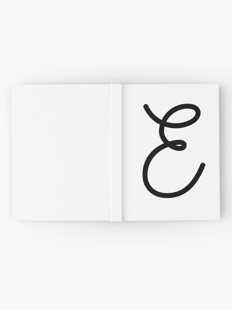 Kolorowanka Printable Cursive Letter E Tattoo. Pobierz, wydrukuj lub  pokoloruj online już teraz!