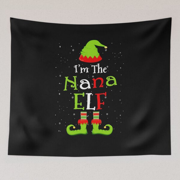 Item preview, I'm The Nana Elf Family Matching Funny Christmas Group Gift designed and sold by CreativeGift.