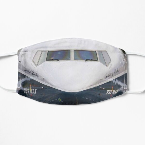 Boeing 737 MAX8 Flat Mask