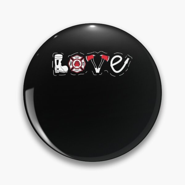Item preview, Accesorios para bomberos - Love Fire Firefighter designed and sold by TheBloom98.