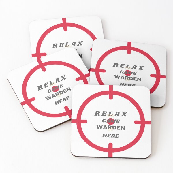 Item preview, Relax The Game Warden Is Here Edition designed and sold by Style-November.