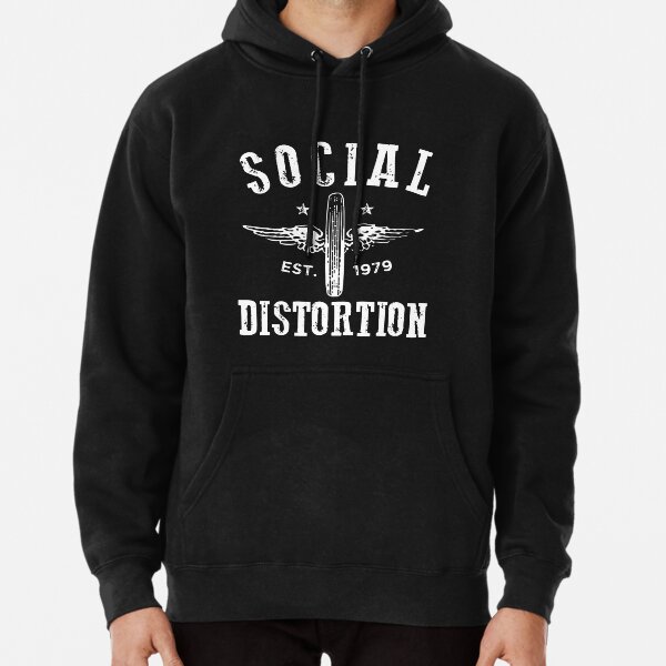 social distortion zip up hoodie