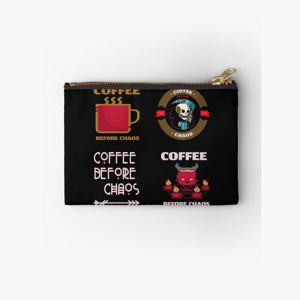 Item preview, Coffee Before Chaos Sticker Pack designed and sold by Coder-T.