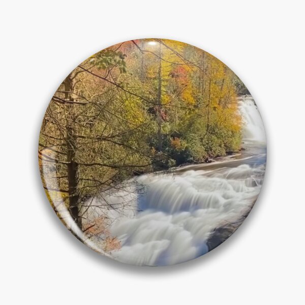 Item preview, Waterfall with Autumn Leaves designed and sold by Mountain-Wares.