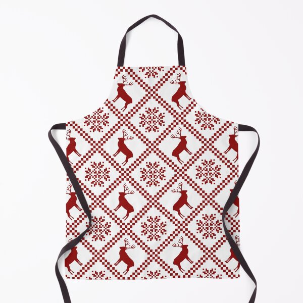 Item preview, Red Christmas Reindeer pattern designed and sold by my-wanderlustjo.