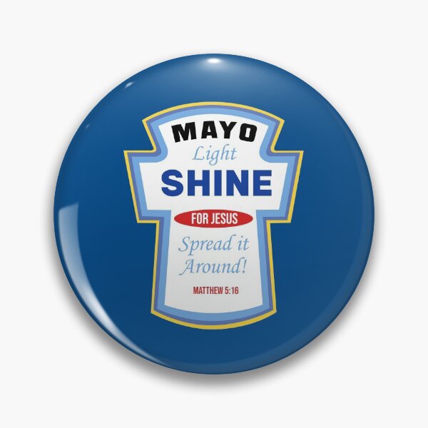 Item preview, Christian Parody Tee Mayo Light Shine designed and sold by FanaticTee.