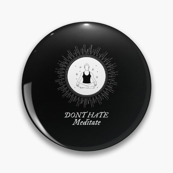 Item preview, Dont Hate Meditate Meditation designed and sold by joshua pierre.