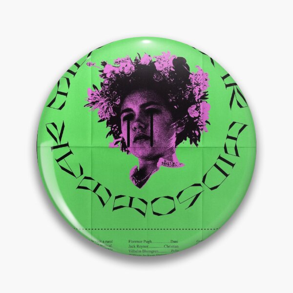 Item preview, MIDSOMMAR POSTER GREEN designed and sold by almalpz.