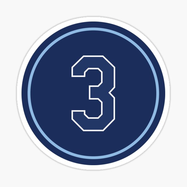 Kevin Kiermaier #39 Jersey Number Sticker for Sale by StickBall