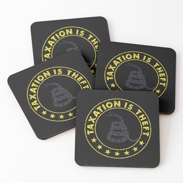Item preview, Taxation is theft - Libertarian - libertario designed and sold by LibertarianSt.