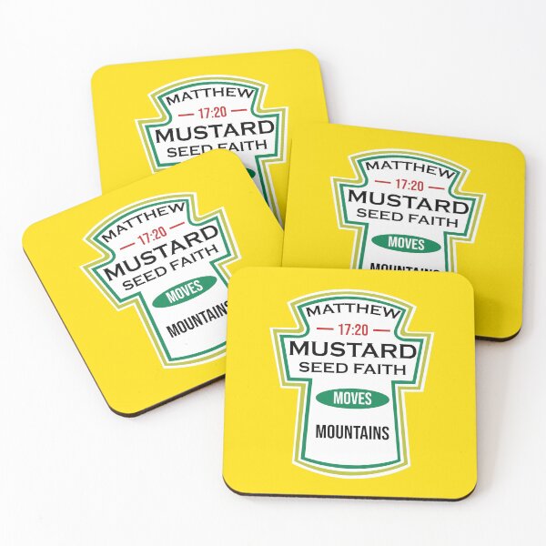 Item preview, Christian Parody Tee Mustard Seed Faith Condiments designed and sold by FanaticTee.