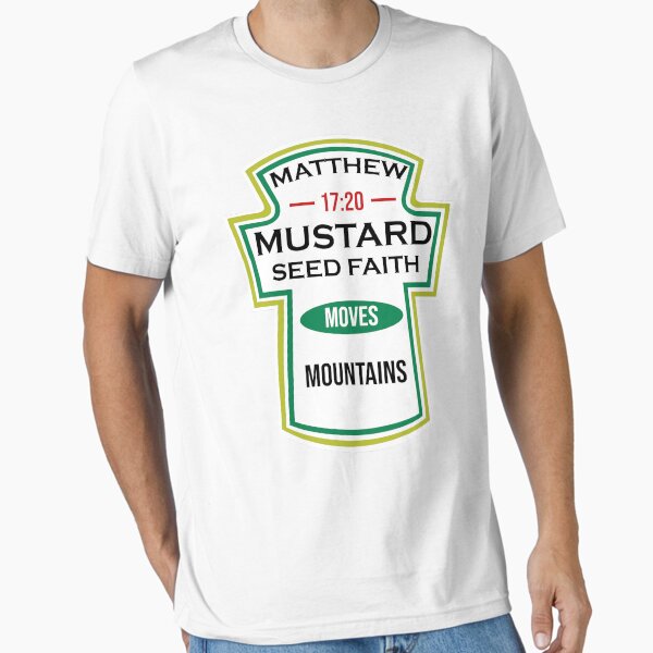 Item preview, Christian Parody Tee Mustard Seed Faith Condiments designed and sold by FanaticTee.