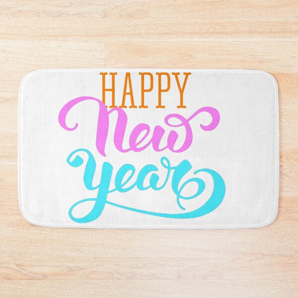 Item preview,  Happy new year ! Colorful new year congratulation designed and sold by Soul  ArtLove.