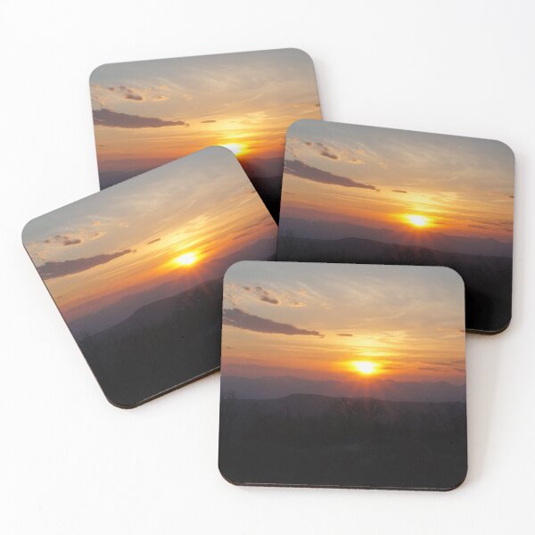 Item preview, Mountain Sunset with Clouds designed and sold by Mountain-Wares.