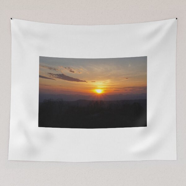 Item preview, Mountain Sunset with Clouds designed and sold by Mountain-Wares.