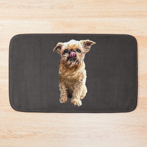Item preview, Brussels Griffon Bruxellois Cute Puppy Dog designed and sold by ElegantCat.
