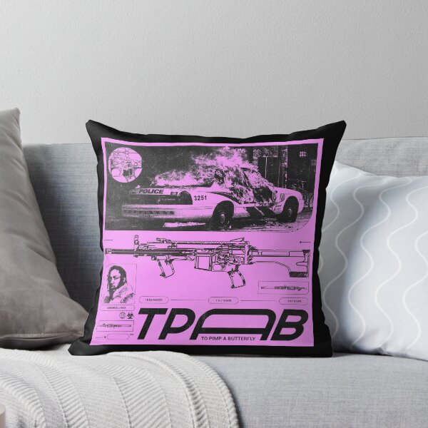 Item preview, TO PIMP A BUTTERFLY PINK POSTER designed and sold by almalpz.