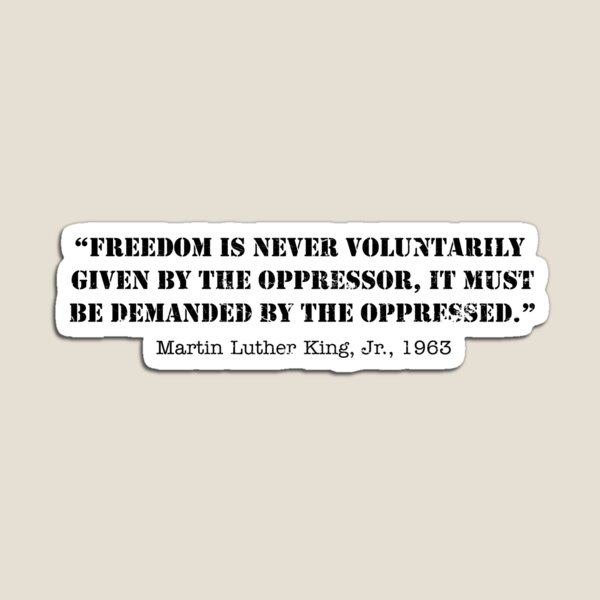 Artikelvorschau, Freiheit Zitate | Martin Luther King jr entworfen und verkauft von ZMorrisDesigns.