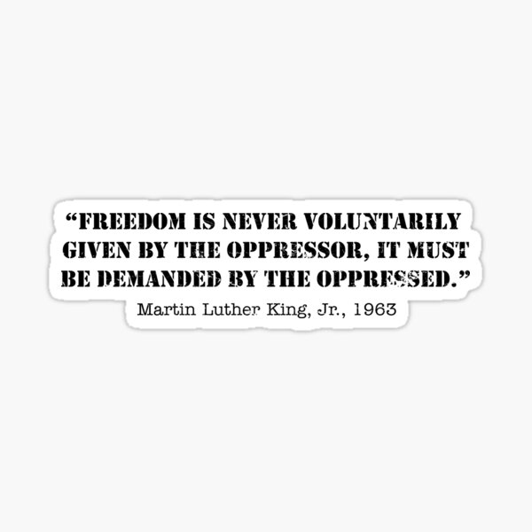 Artikel-Vorschau von Freiheit Zitate | Martin Luther King jr, designt und verkauft von ZMorrisDesigns.