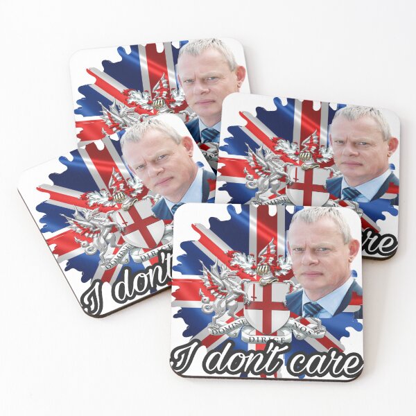 Item preview, Doc Martin I don't care designed and sold by Custom-Heraldry.