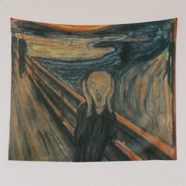 Item preview, The Scream - Edvard Munch designed and sold by SimpleJoyStyle.