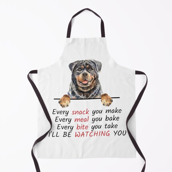 Item preview, Every Snack You Make I'll Be Watching You Rottweiler Dog Owner designed and sold by StickerArtwork.
