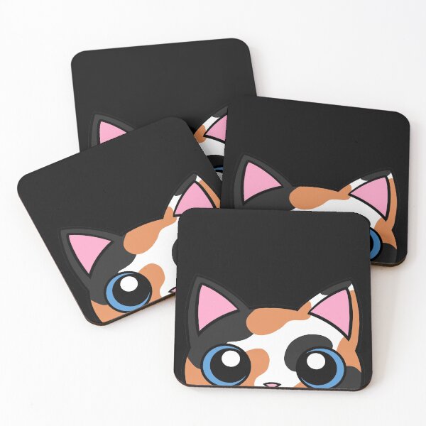 Item preview, Calico cat peek designed and sold by Sphynx-Ink.