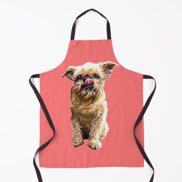 Item preview, Brussels Griffon Bruxellois Cute Puppy Dog designed and sold by ElegantCat.