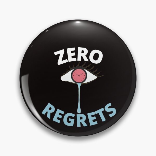 Item preview, Zero Regrets - Never Cry Again designed and sold by zPremium.