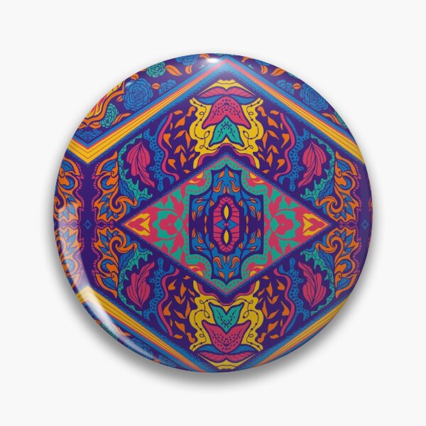 Item preview, Rainbow Botanical Mandala designed and sold by Carolina Diaz.