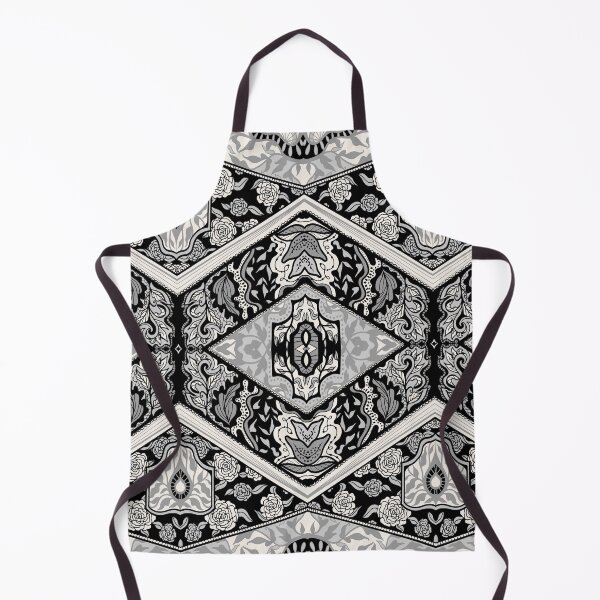 Item preview, Black and White Botanical Mandala designed and sold by Carolina Diaz.