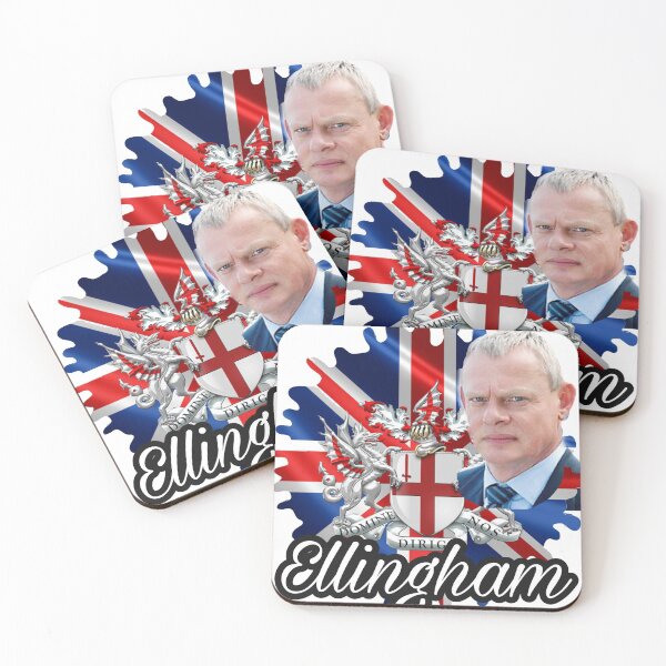 Item preview, Doc Martin Ellingham designed and sold by Custom-Heraldry.