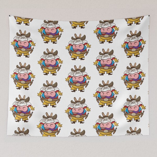 Item preview, Vacas Kawaii Cowboy designed and sold by Andantino.