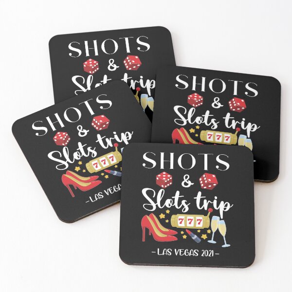 Item preview, Shots Slots Las Vegas Bachelorette Girls Trip 2021 graphic designed and sold by jakehughes2015.