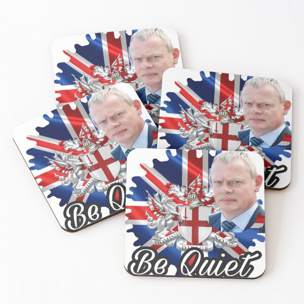 Item preview, Doc Martin Be Quiet designed and sold by Custom-Heraldry.