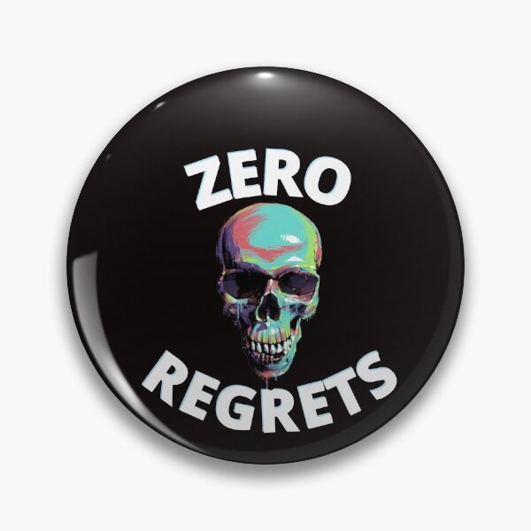 Item preview, Zero Regrets - Skull design designed and sold by zPremium.