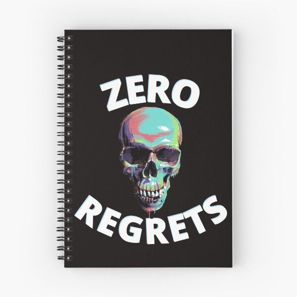 Item preview, Zero Regrets - Skull design designed and sold by zPremium.
