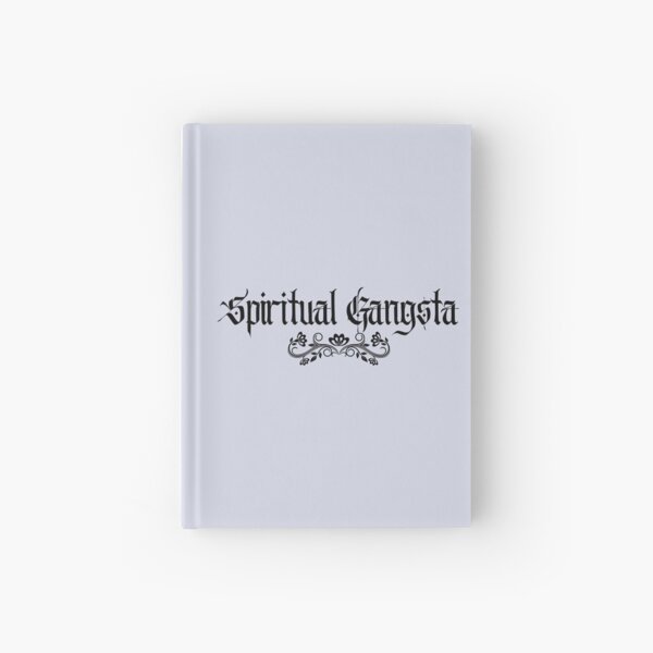 Spiritual Gangsta (Light Grey) Hardcover Journal