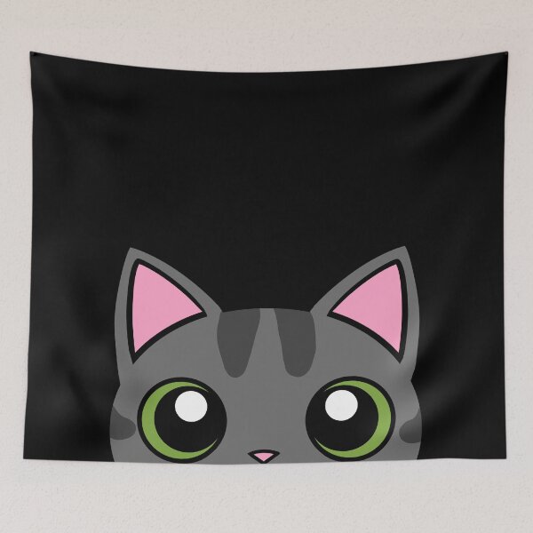 Item preview, Tabby cat peek designed and sold by Sphynx-Ink.
