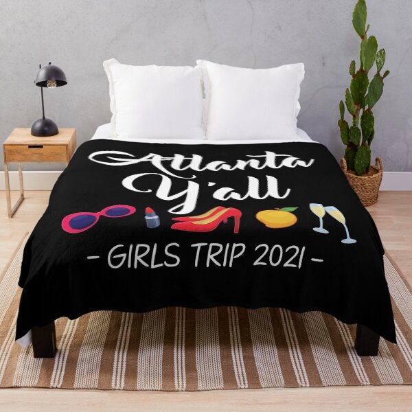 Item preview, Funny Bachelorette Yall Atlanta Girls Trip 2021 design designed and sold by jakehughes2015.