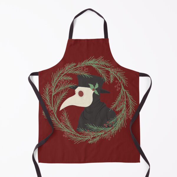 Item preview, Festive Plague Doctor (Red) designed and sold by Alysha Newton.
